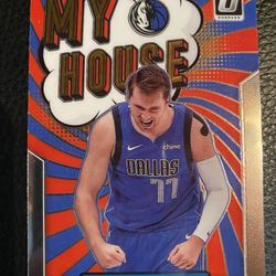 Luka Doncic 2021-22 Panini Donruss Optic Basketball #1 MY HOUSE INSERT! LAKERS! 