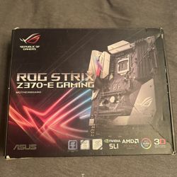 Asus Z370E Gaming Motherboard And Intel i5 8400