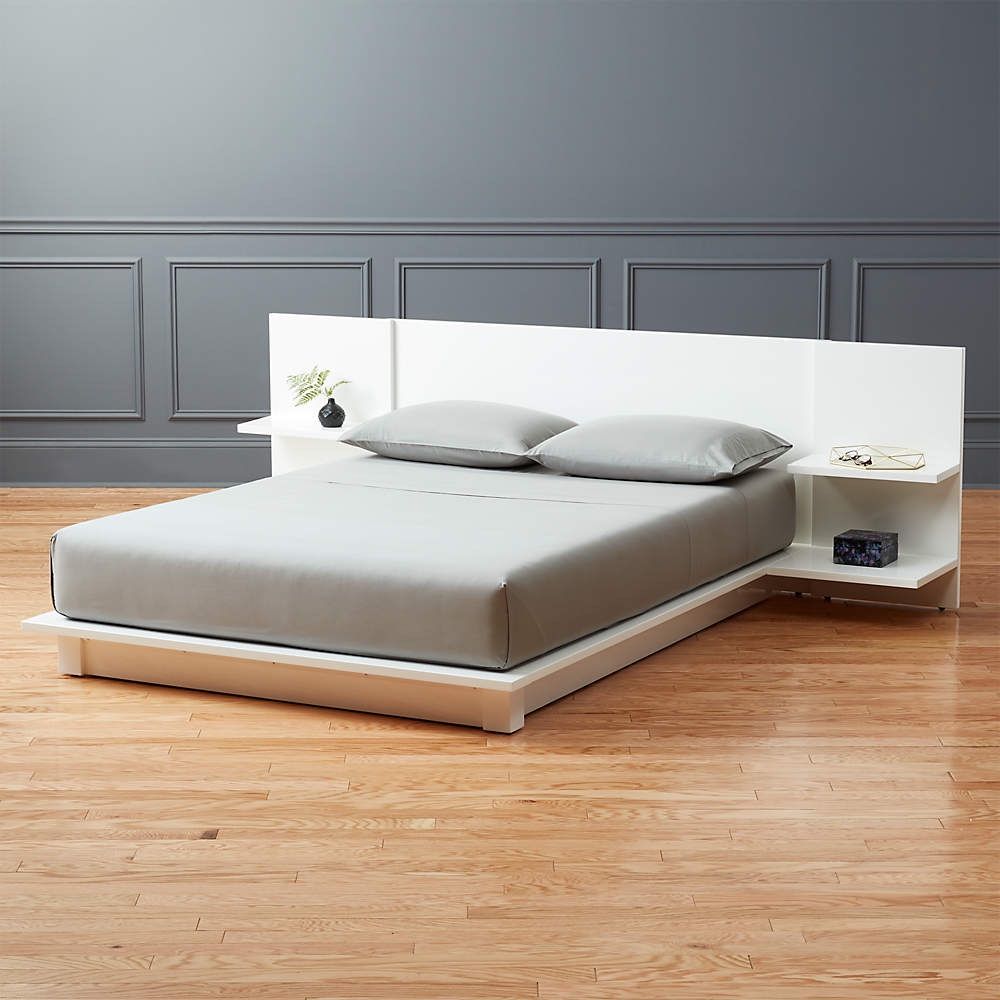 CB2 ANDES WHITE FULL BED