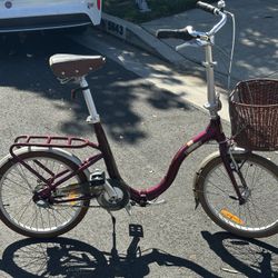 The Barcelona Citizen Bike Folding Cruiser