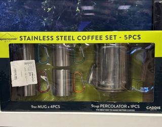 Stainless Steel Coffee Set 4 Piece