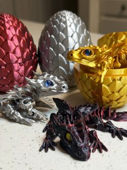 Original dragon with egg