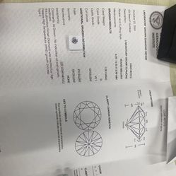 Lab Grown Diamond-VS1 (with diamond report)
