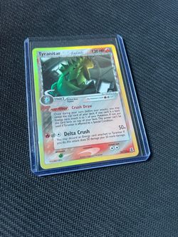 Pokemon Cards EX Delta Species Tyranitar Holo