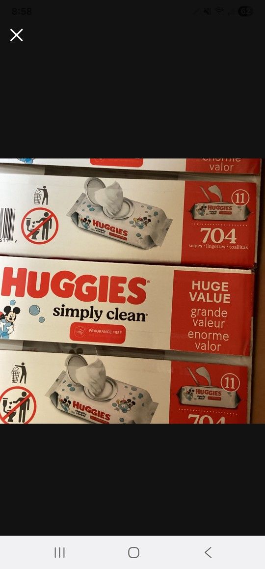 Huggies Wipes