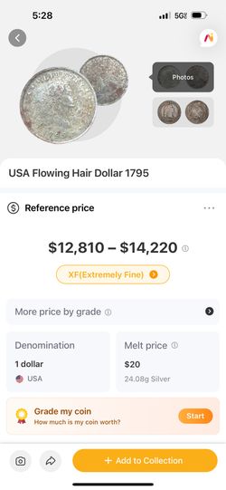 Half Dollar 1795