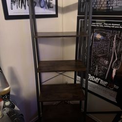 Ladder Shelf, 5-Tier Bookshelf 2x