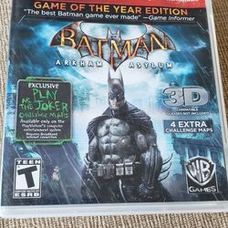 Batman: Arkham Asylum GOTY Edition (Sony PlayStation 3, 2010)


