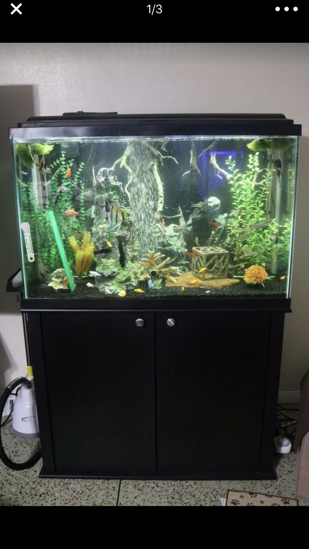 Aqueon 45 Gallon Fish Tank/Aquarium $175 OBO