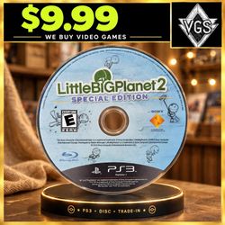 LittleBigPlanet 2 Special Edition PS3 Game Disc Only