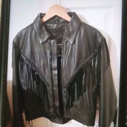 Chamarra De Piel Wilsons - Size L- Oildale