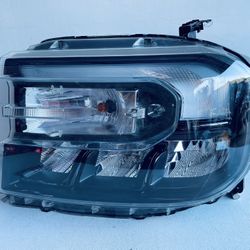 2022-2024 FORD MAVERICK LARIAT LEFT DRIVER SIDE HEADLIGHT W/ LED DRL OEM BLACK