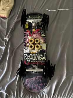 Krooked skateboard size 8.38