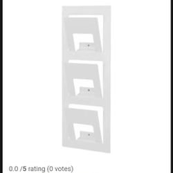 White Magazine Rack