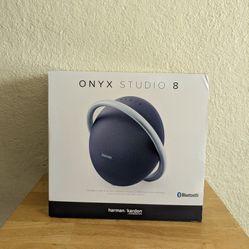 harman Kardon ONIX STUDIO 8 Portable Bluetooth Speaker Blue 