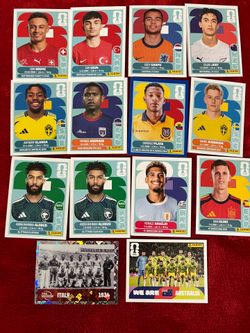World Cup panini stickers