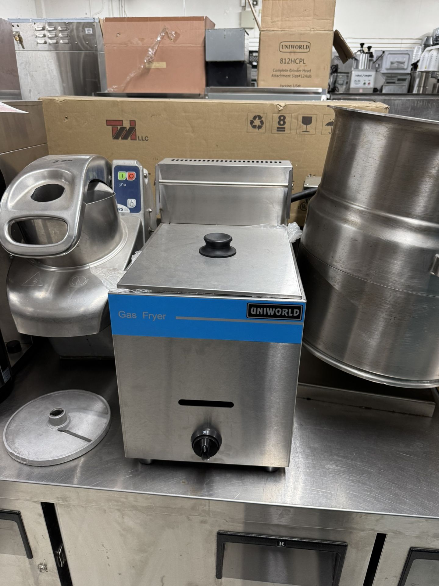 Commercial Countertop Propane Fryer