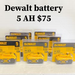 DEWALT 20-Volt MAX XR Premium Lithium-Ion 5.0Ah Battery Pack
