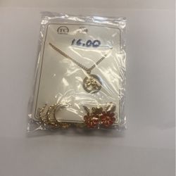 Set De Collar Y Aretes