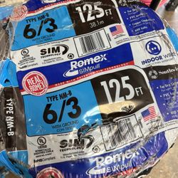 New Romex Wire 6/3