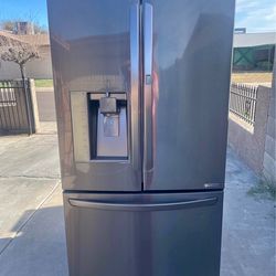 Refrigerator LG Black Stainless Steel