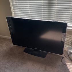 50 Inch Phillips Tv with swivel stand (NO REMOTE)