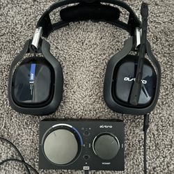 OBO- Like New ASTRO A40 TR Wired Gaming Headset + Carry Case – All Cables Included