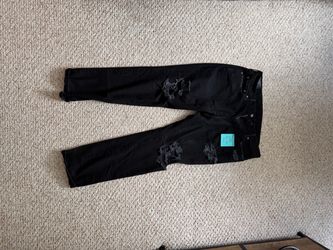 Ambercrombie and Fitch Black Denim Jeans