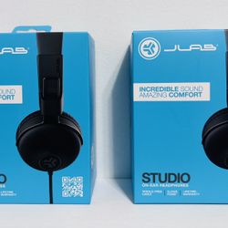 JLab Studio On-Ear Headphones – New in Box | Audífonos JLab Studio Nuevos en Caja