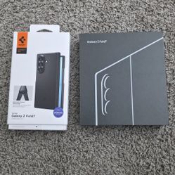 New Samsung Galaxy Z Fold7 512GB Blue Unlocked + Spigen Case