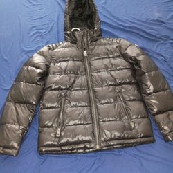 GUESS Men's Hooded Puffer Coat
