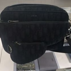 Dior Triple Saddle Fanny Pack / Messenger Bag – Authentic