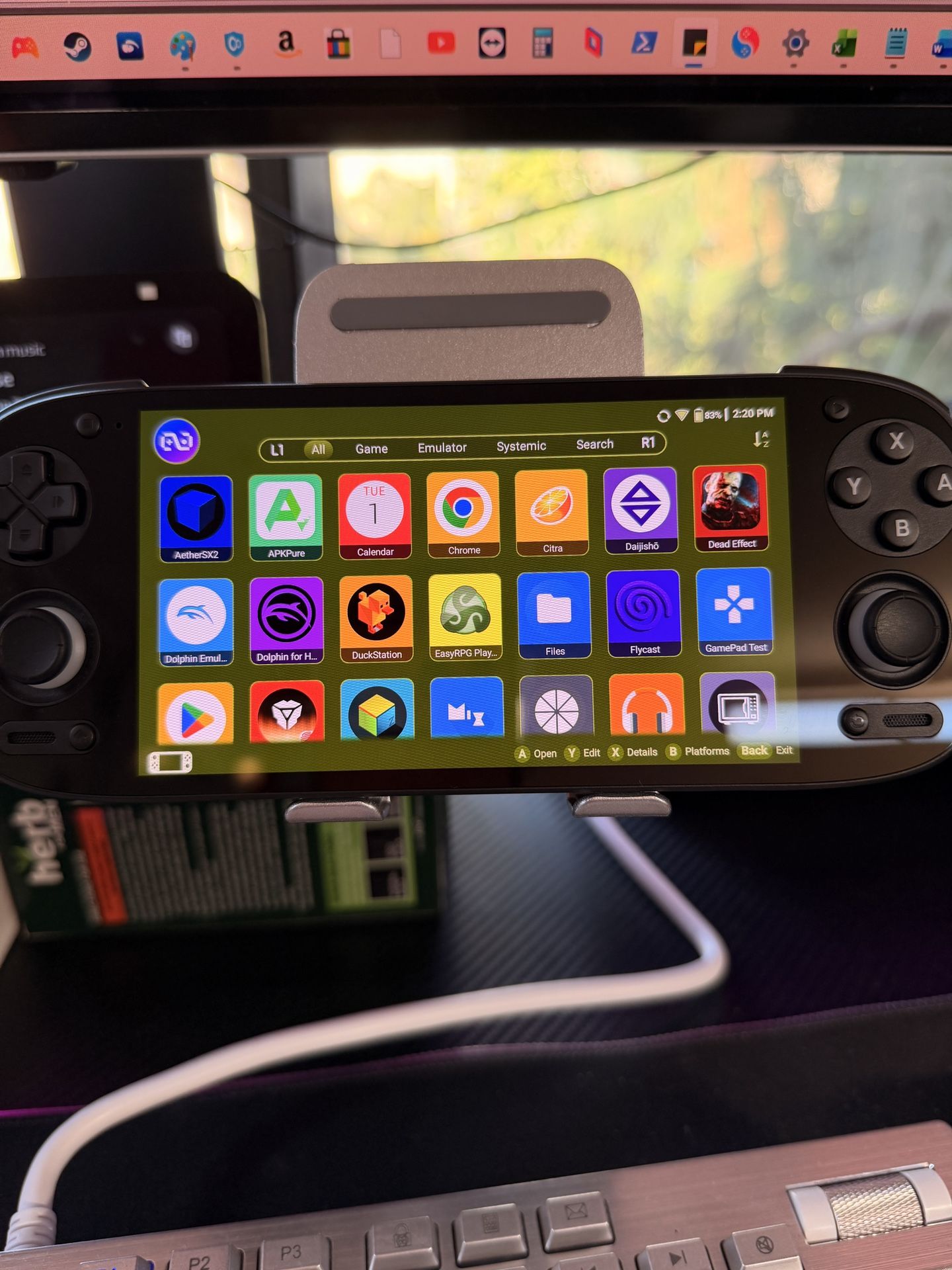 Retroid Pocket. Ambernic. Powkiddy Gaming Setup