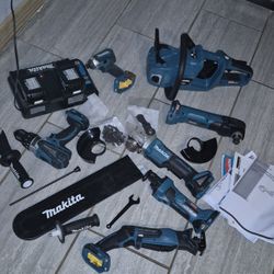 Makita 10 Piece Tool Set 