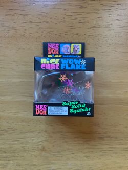 Needoh Wow Flake Cube Squishy (Authentic)