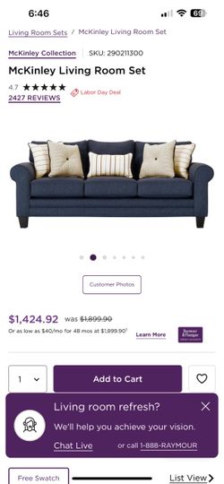 Living room sofa