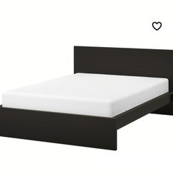 Ikea Malm QUEEN bed. Like New