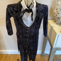 Women's Deluxe The Nightmare Before Christmas Jack Skellington Costume Sz S
