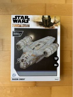 Mandalorian: The Razor Crest 4D Paper Model Kit