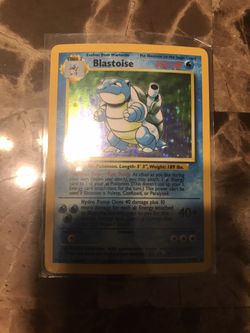 Base pokemon blastoise