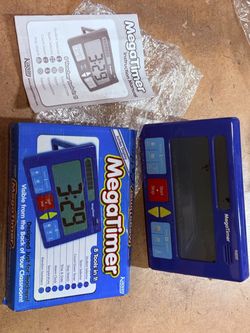 Teacher Kagan MegaTimer Classroom Timer 8-in-1