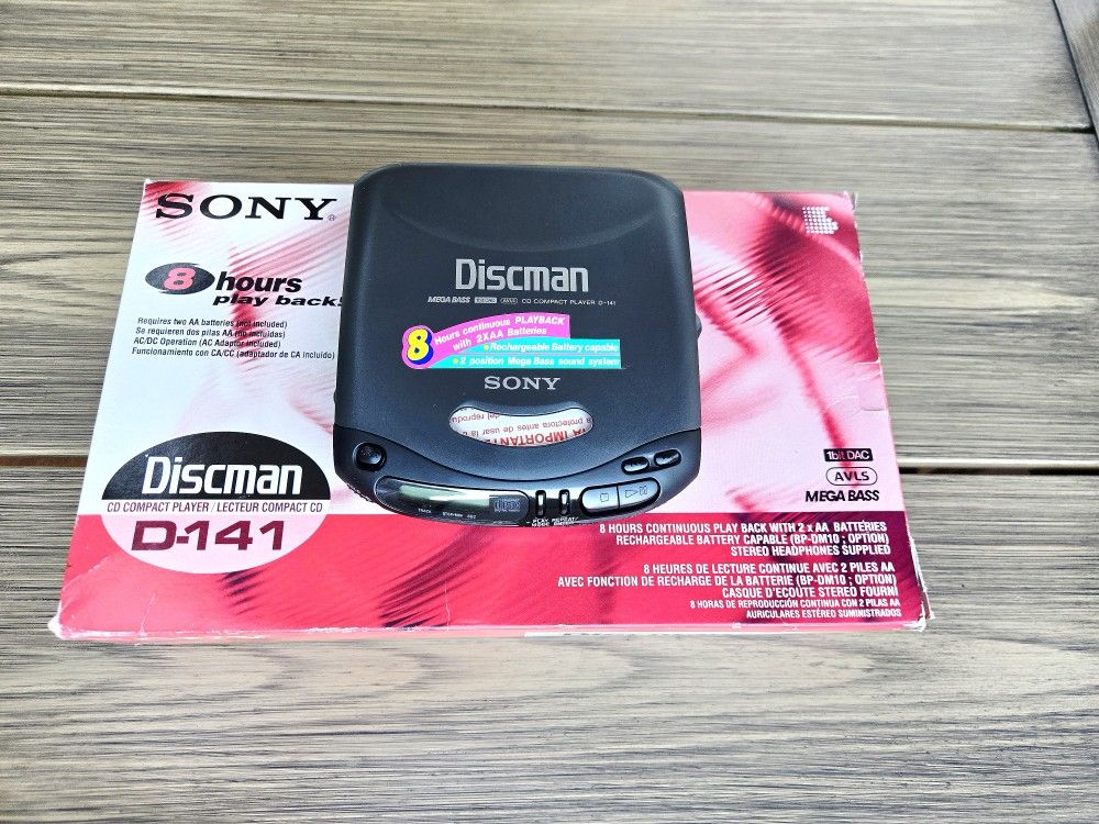 Sony Discman Walkman CD Player