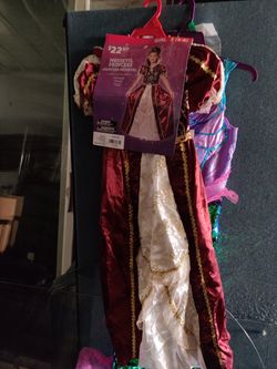 Evil princess girl costume size small 4/6