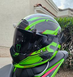 Ruroc Atlas 4.0 track helmet w. ruroc audio system