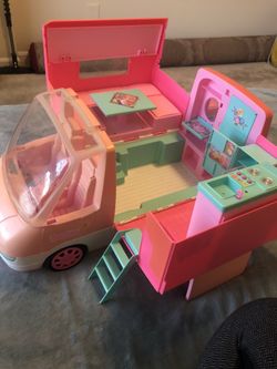 Vintage 1996 Barbie Camper RV 