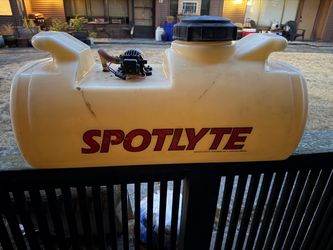 15 gallon chemical spray/tank