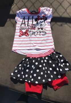 Minnie Disney Outfit 4T