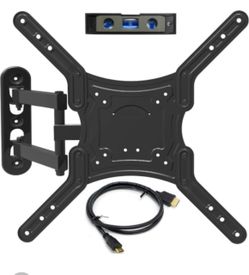 Full Motion TV Wall Mount with HDMI Cable
