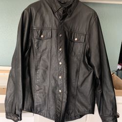 Bikers’ Club Leather Shirt