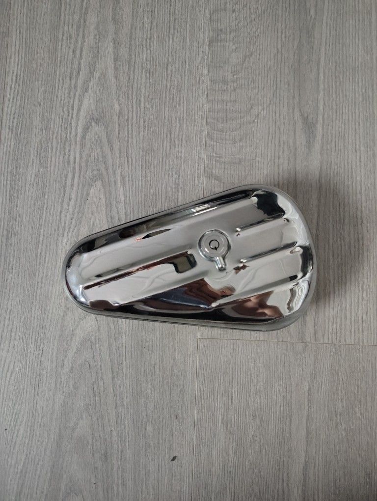 Harley Chrome Tear Drop Tool Box/No Key